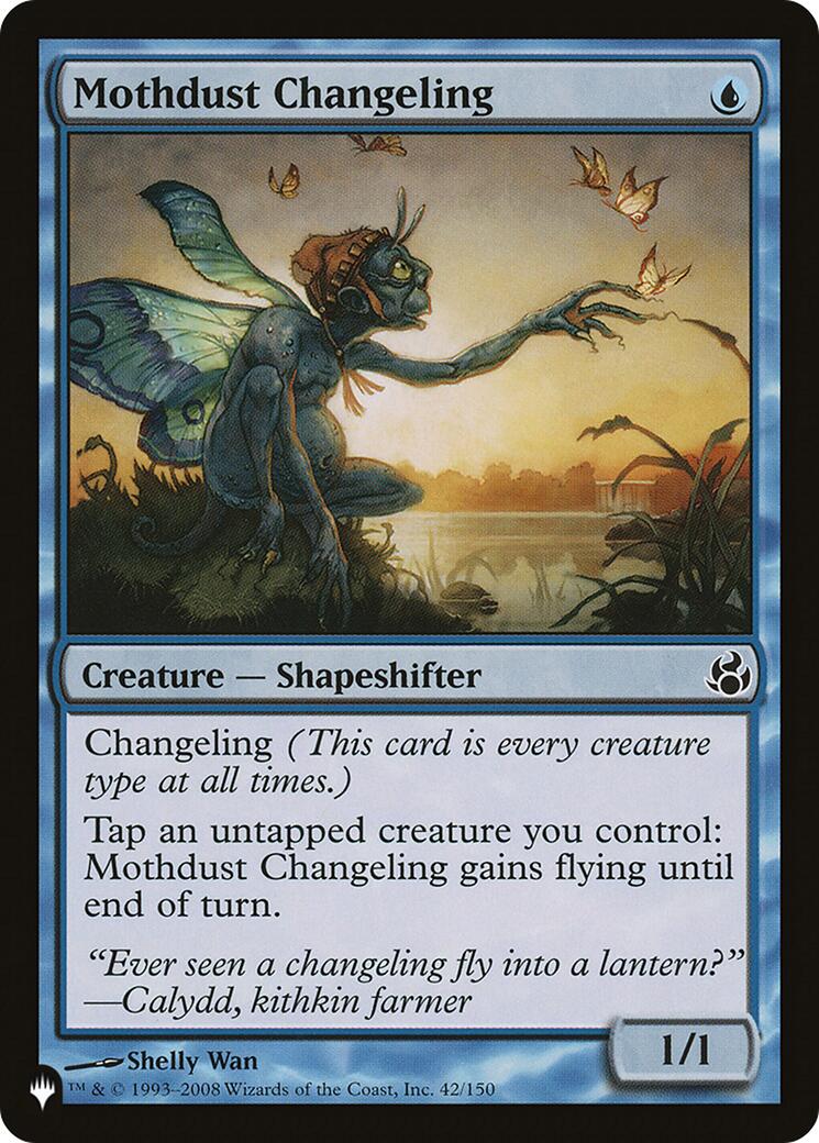 Mothdust Changeling (MOR) [The List] | Cards and Coasters CA