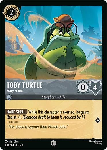 Toby Turtle - Wary Friend (190/204) [Reign of Jafar] | Cards and Coasters CA