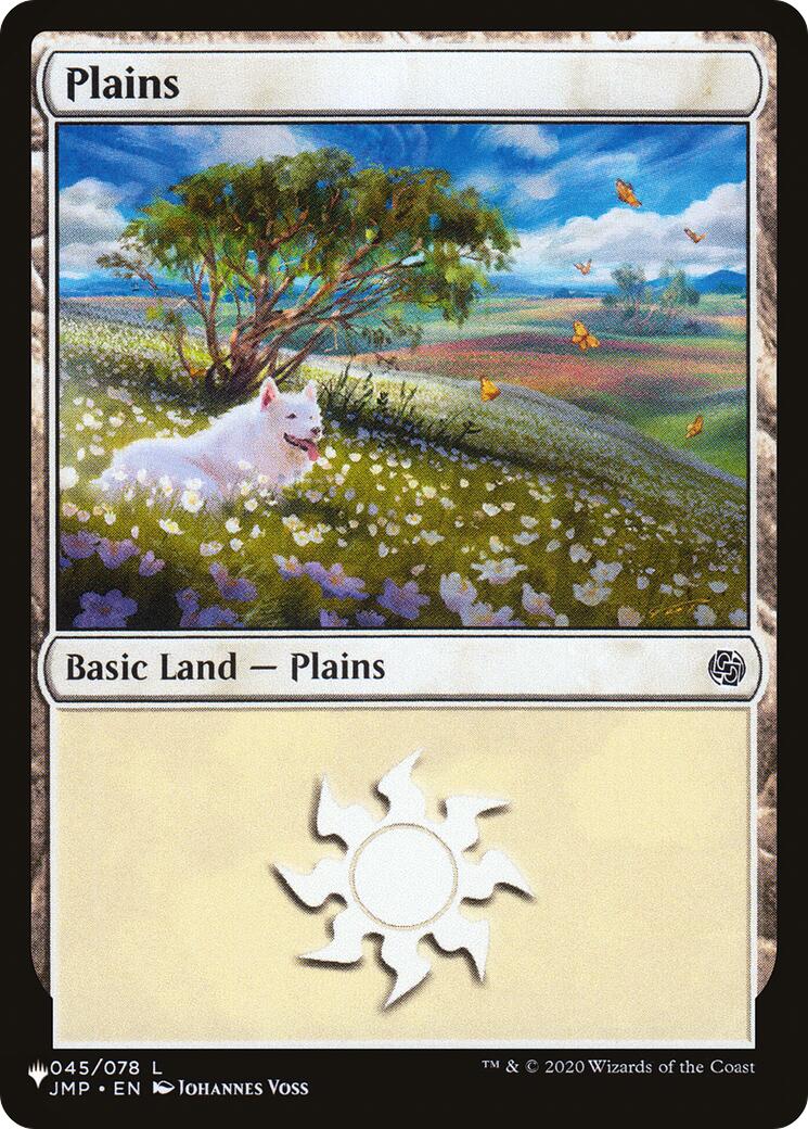 Plains (045) (JMP) [The List] | Cards and Coasters CA
