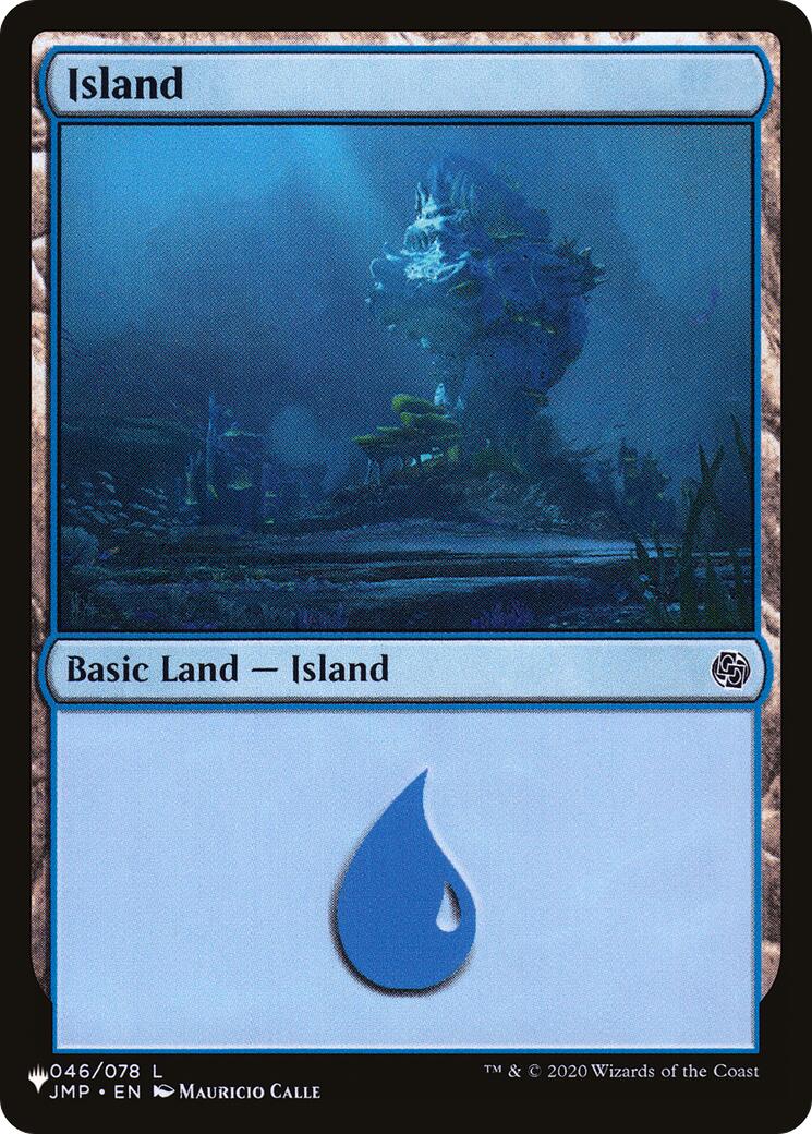 Island (046) (JMP) [The List] | Cards and Coasters CA