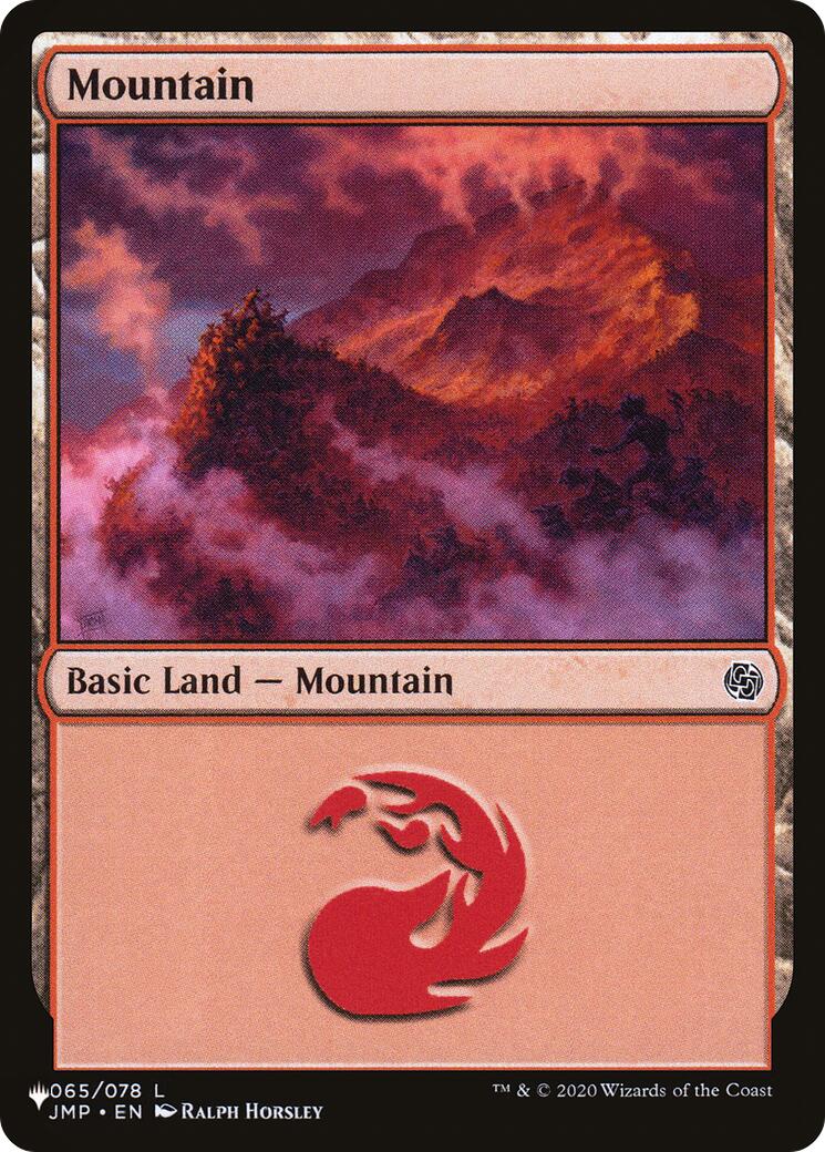 Mountain (065) (JMP) [The List] | Cards and Coasters CA