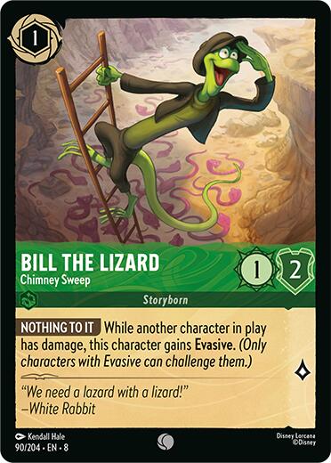 Bill the Lizard - Chimney Sweep (90/204) [Reign of Jafar] | Cards and Coasters CA