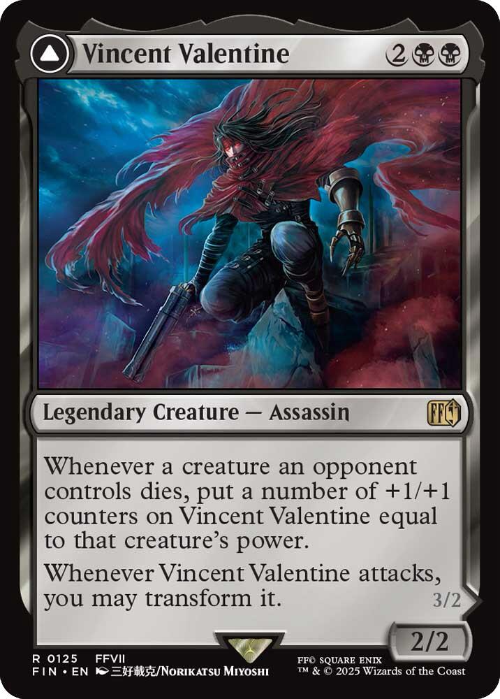 Vincent Valentine // Galian Beast [FINAL FANTASY] | Cards and Coasters CA