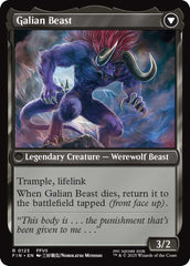 Vincent Valentine // Galian Beast [FINAL FANTASY] | Cards and Coasters CA
