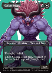 Vincent Valentine // Galian Beast (Borderless) [FINAL FANTASY] | Cards and Coasters CA