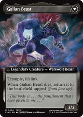 Vincent Valentine // Galian Beast (Extended Art) [FINAL FANTASY] | Cards and Coasters CA