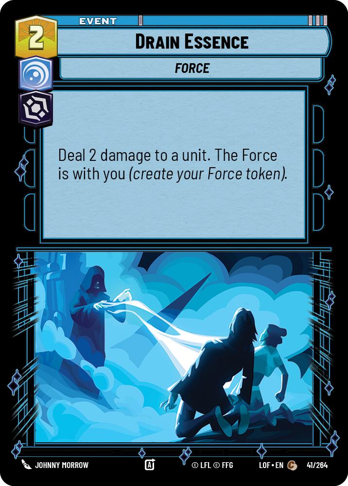Drain Essence (41/264) (41/264) [Legends of the Force] | Cards and Coasters CA