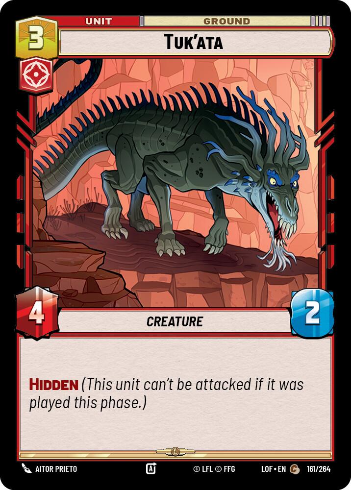 Tuk'ata (161/264) (161/264) [Legends of the Force] | Cards and Coasters CA