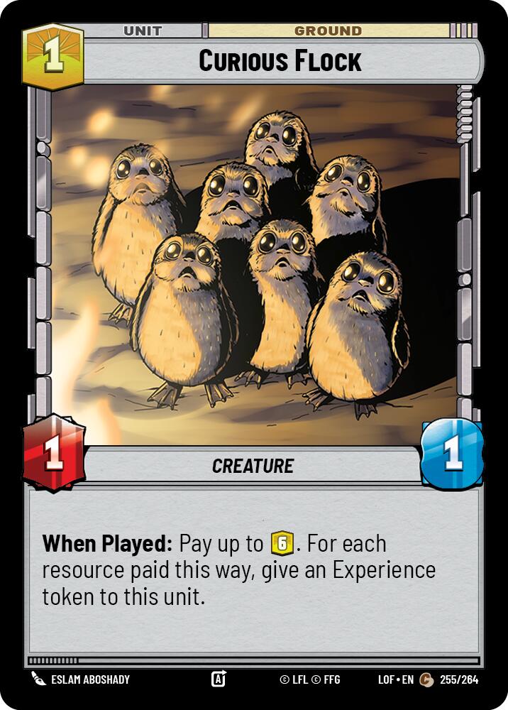 Curious Flock (255/264) (255/264) [Legends of the Force] | Cards and Coasters CA