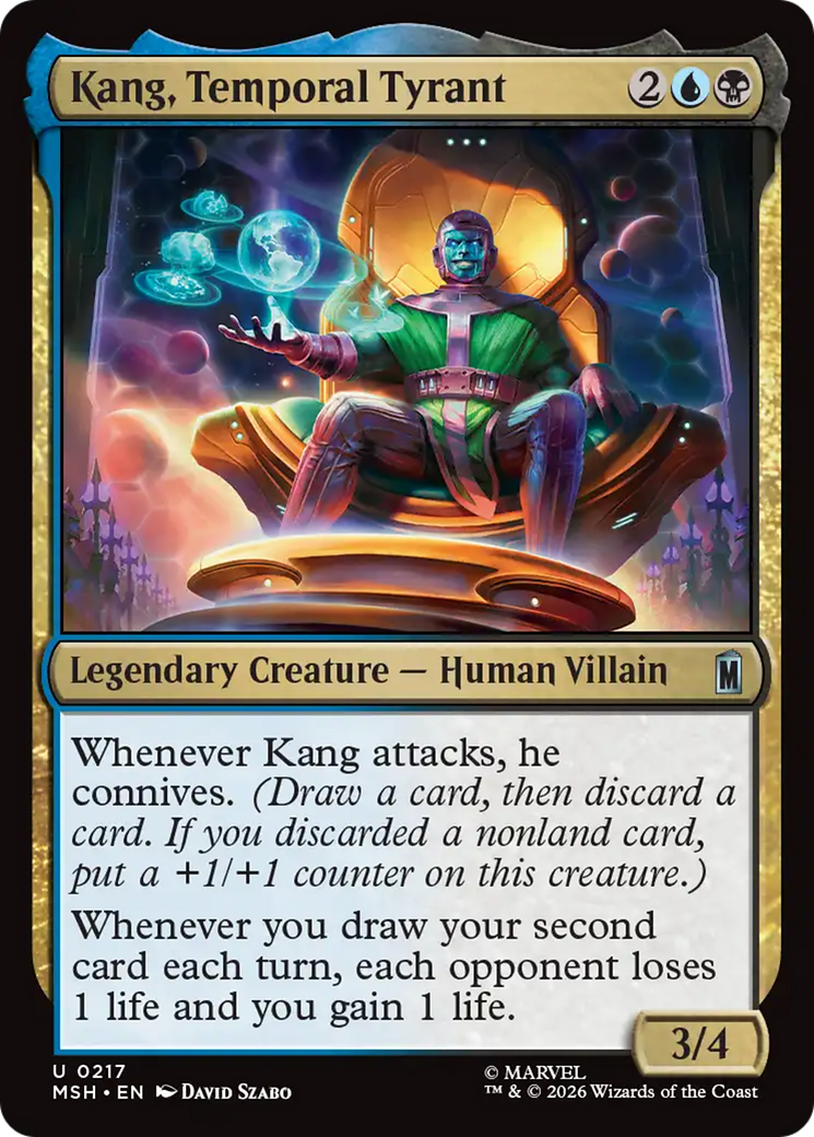 Kang, Temporal Tyrant [Marvel Super Heroes] | Cards and Coasters CA