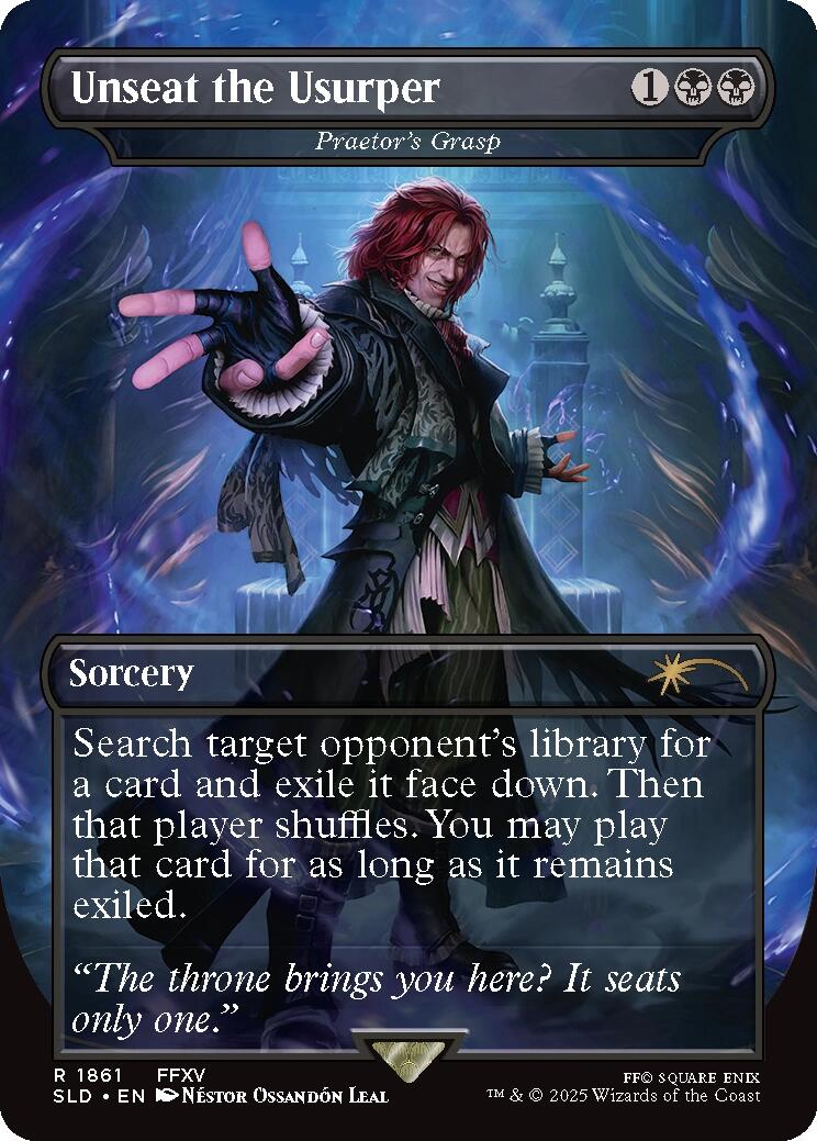 Unseat the Usurper - Praetor's Grasp [Secret Lair Drop Series] | Cards and Coasters CA