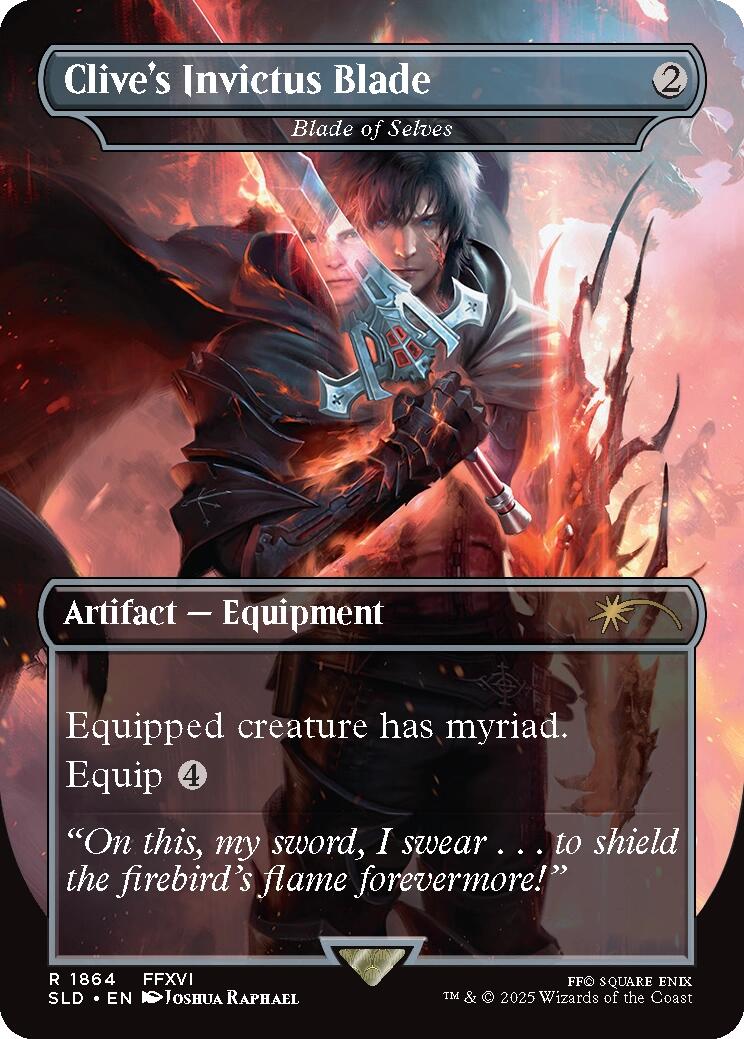 Clive's Invictus Blade - Blade of Selves [Secret Lair Drop Series] | Cards and Coasters CA