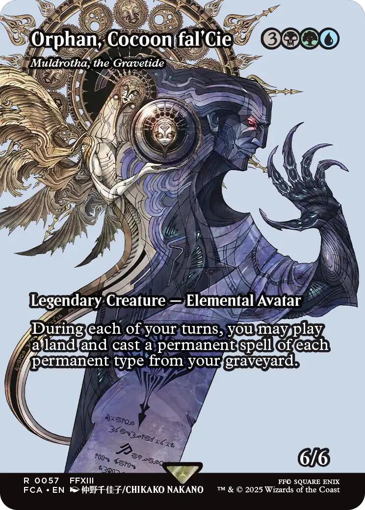 Orphan, Cocoon fal'Cie - Muldrotha, the Gravetide (Showcase) [FINAL FANTASY : Through the Ages] | Cards and Coasters CA