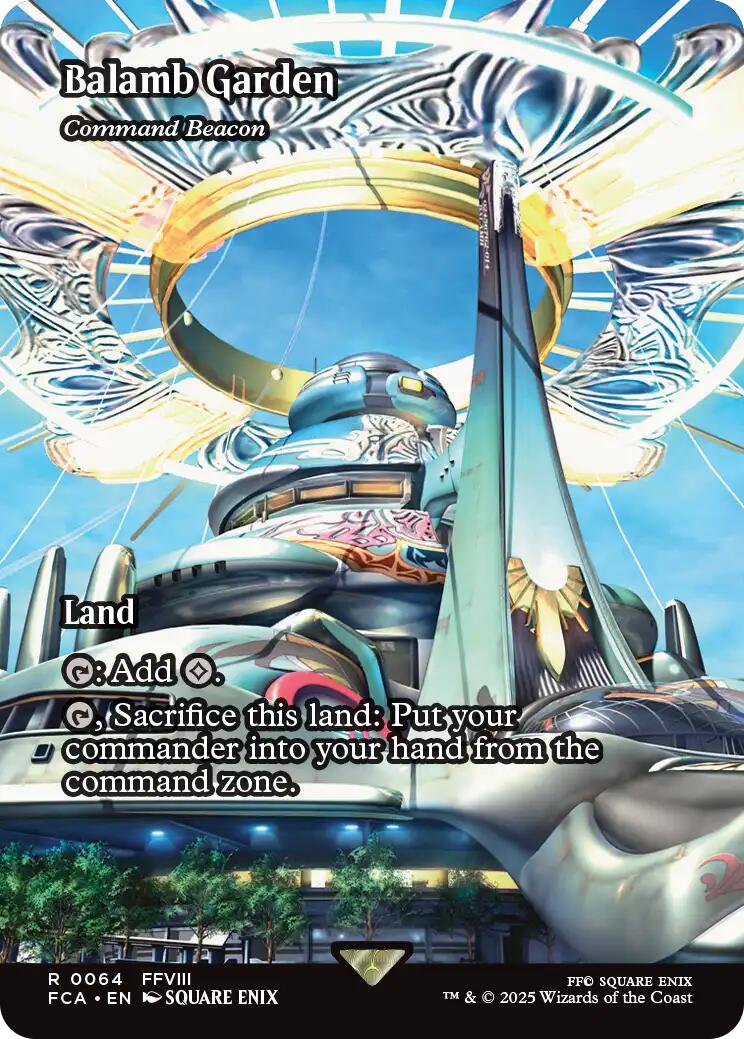 Balamb Garden - Command Beacon (Showcase) [FINAL FANTASY : Through the Ages] | Cards and Coasters CA