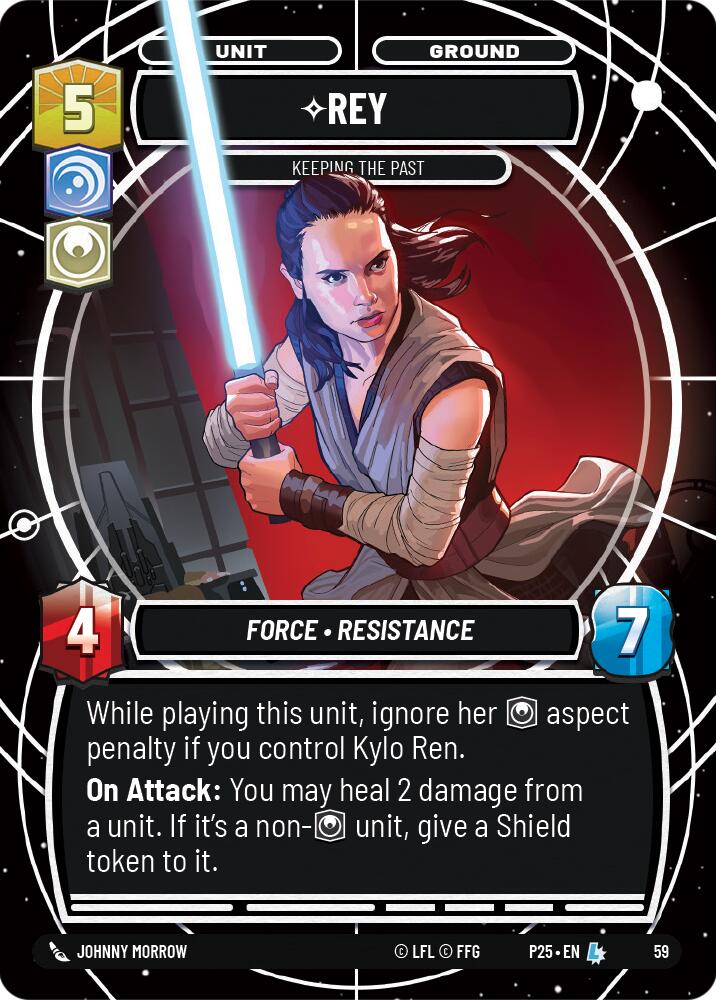 Rey (59) - Keeping the Past (59) [Store Showdown Promos] | Cards and Coasters CA
