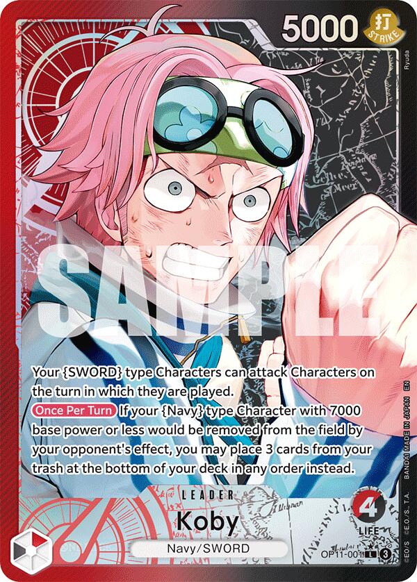 Koby (001) (Alternate Art) [A Fist of Divine Speed] | Cards and Coasters CA