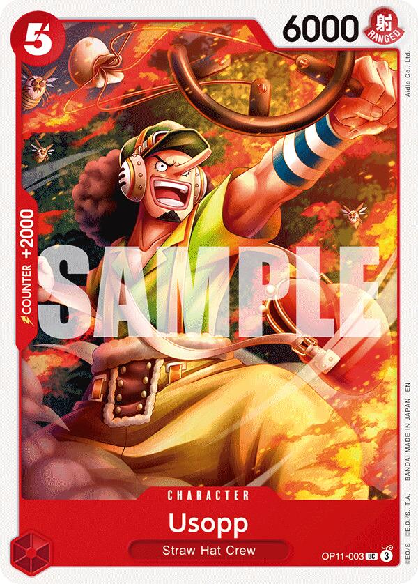 Usopp [A Fist of Divine Speed] | Cards and Coasters CA
