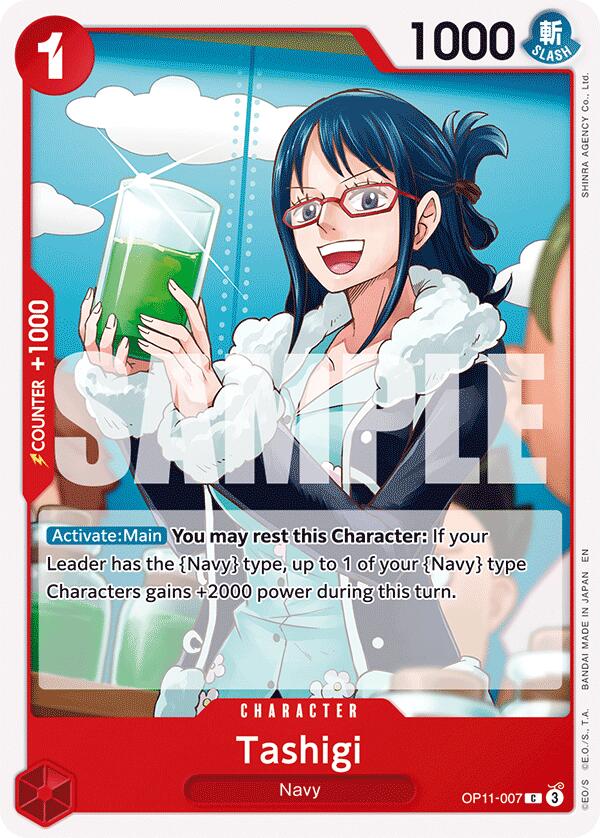 Tashigi [A Fist of Divine Speed] | Cards and Coasters CA