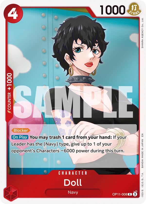 Doll [A Fist of Divine Speed] | Cards and Coasters CA