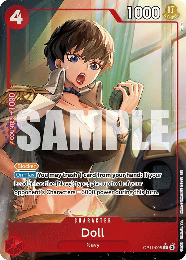 Doll (Alternate Art) [A Fist of Divine Speed] | Cards and Coasters CA