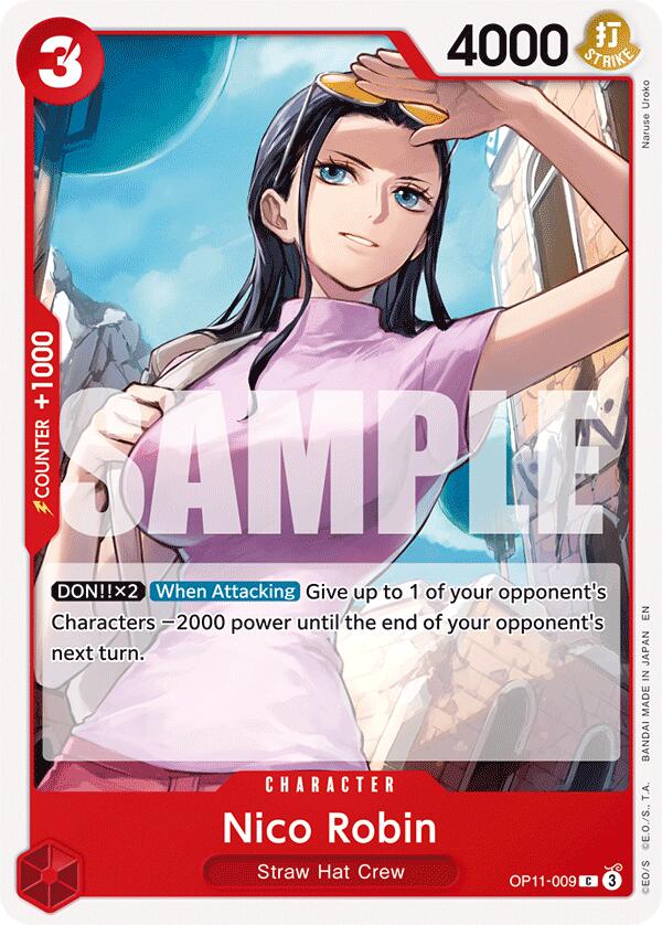 Nico Robin [A Fist of Divine Speed] | Cards and Coasters CA