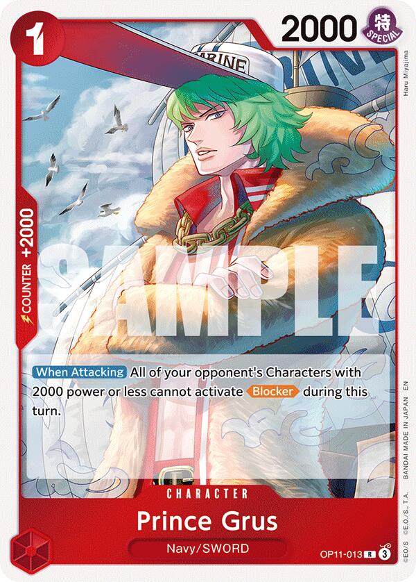 Prince Grus [A Fist of Divine Speed] | Cards and Coasters CA
