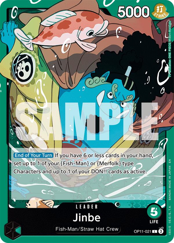 Jinbe (021) [A Fist of Divine Speed] | Cards and Coasters CA