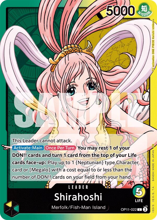 Shirahoshi [A Fist of Divine Speed] | Cards and Coasters CA