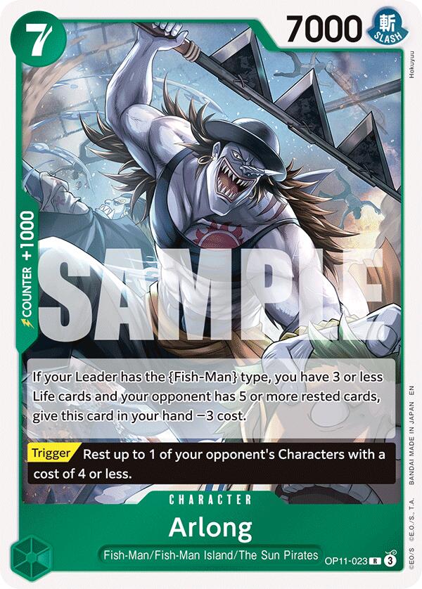 Arlong [A Fist of Divine Speed] | Cards and Coasters CA