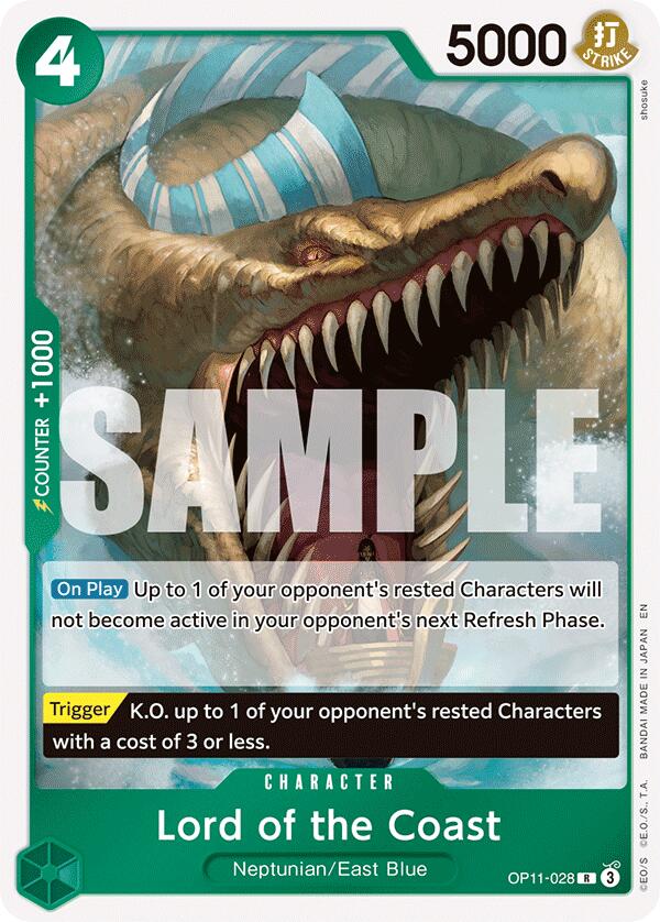 Lord of the Coast [A Fist of Divine Speed] | Cards and Coasters CA