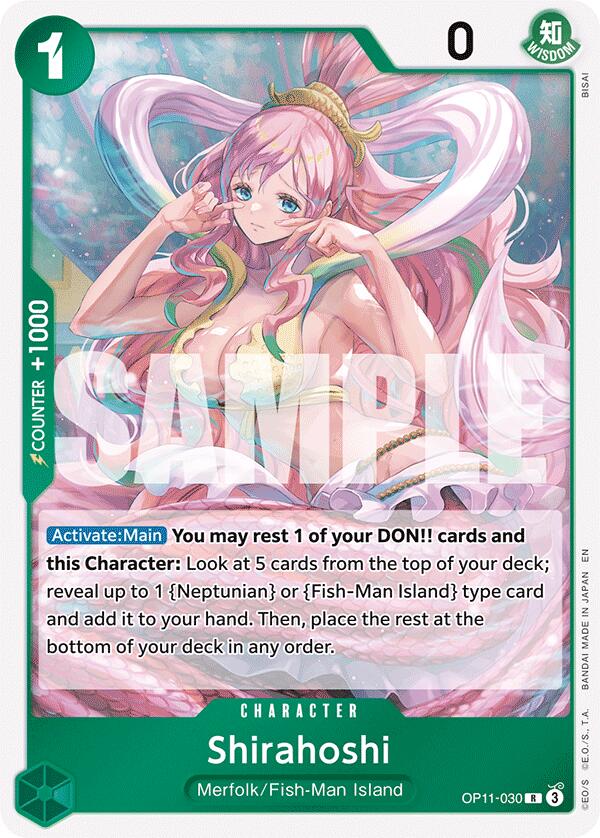 Shirahoshi [A Fist of Divine Speed] | Cards and Coasters CA
