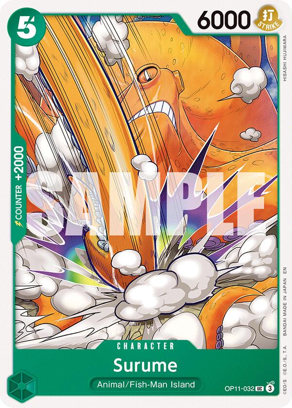 Surume [A Fist of Divine Speed] | Cards and Coasters CA