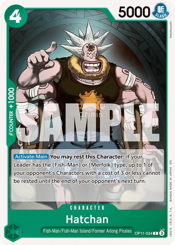 Hatchan [A Fist of Divine Speed] | Cards and Coasters CA