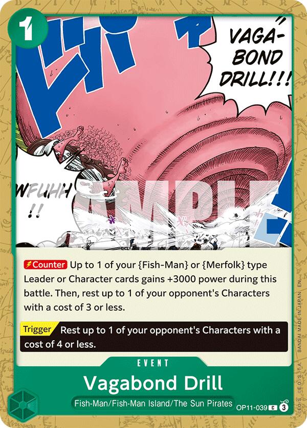 Vagabond Drill [A Fist of Divine Speed] | Cards and Coasters CA