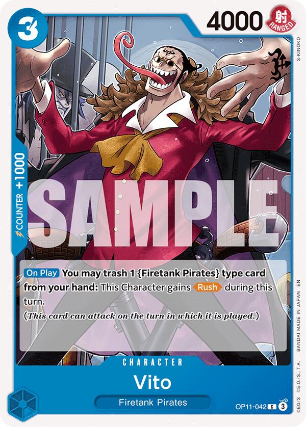 Vito [A Fist of Divine Speed] | Cards and Coasters CA
