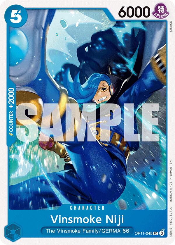 Vinsmoke Niji [A Fist of Divine Speed] | Cards and Coasters CA