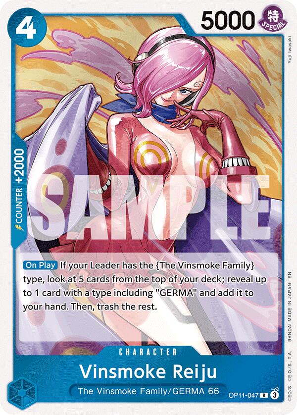 Vinsmoke Reiju [A Fist of Divine Speed] | Cards and Coasters CA