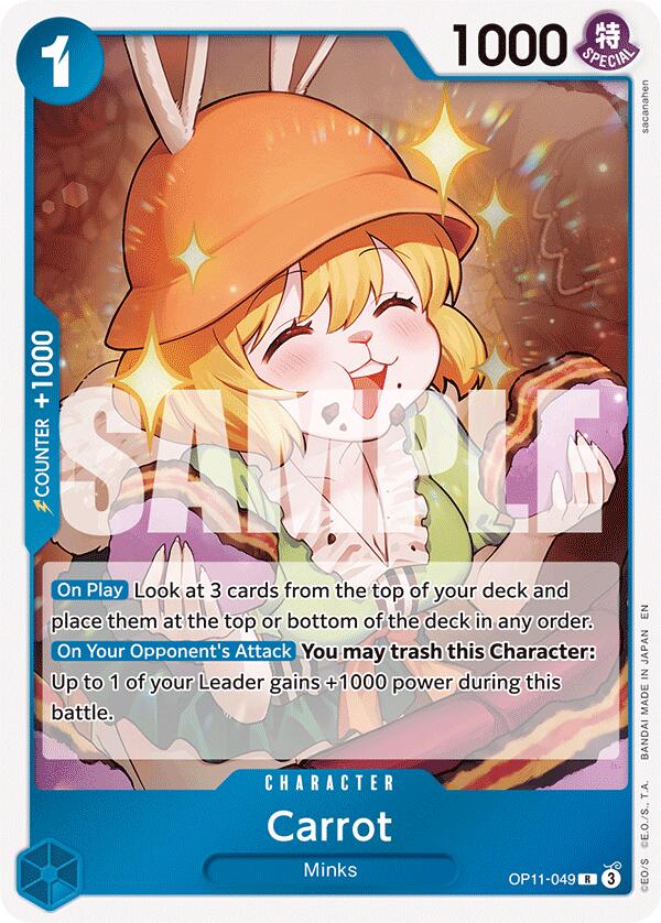 Carrot [A Fist of Divine Speed] | Cards and Coasters CA