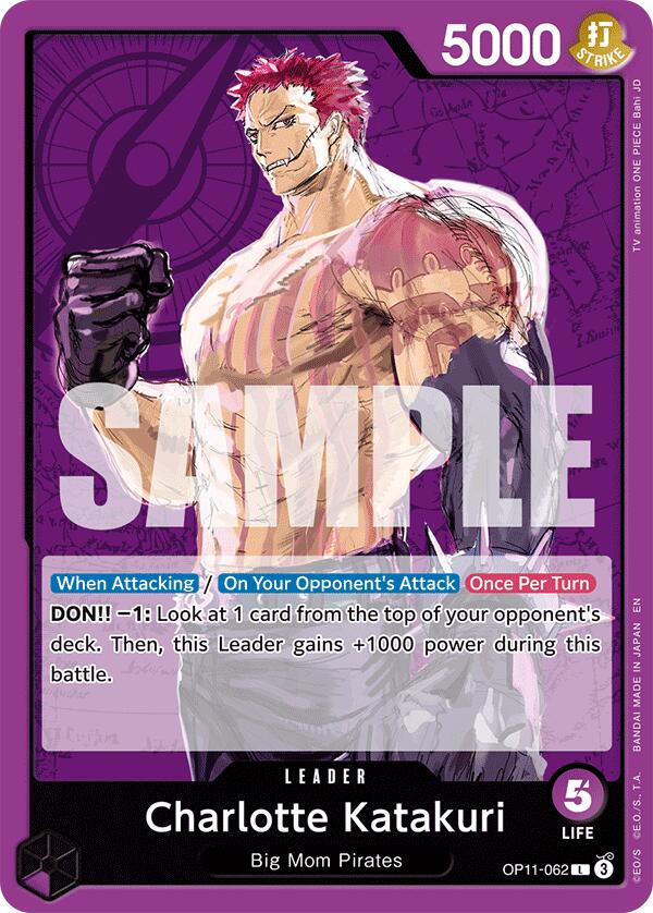 Charlotte Katakuri (062) [A Fist of Divine Speed] | Cards and Coasters CA