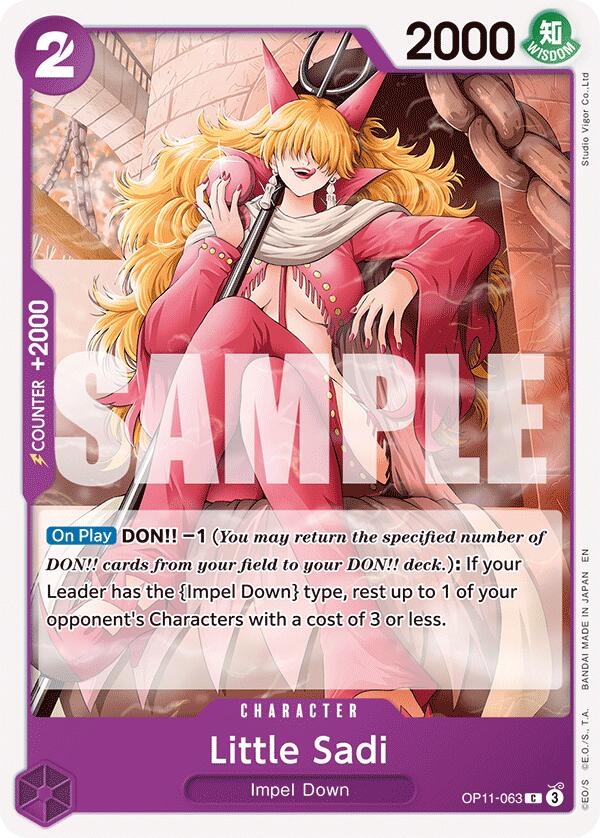Little Sadi [A Fist of Divine Speed] | Cards and Coasters CA