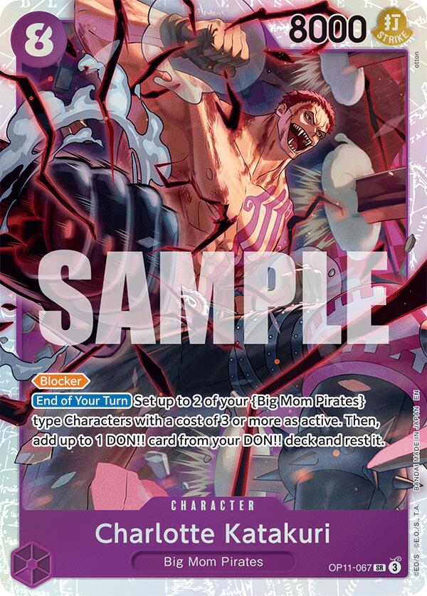 Charlotte Katakuri (067) [A Fist of Divine Speed] | Cards and Coasters CA