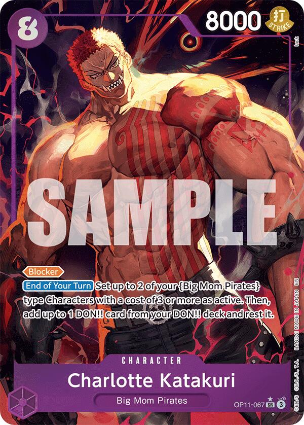 Charlotte Katakuri (067) (Alternate Art) [A Fist of Divine Speed] | Cards and Coasters CA