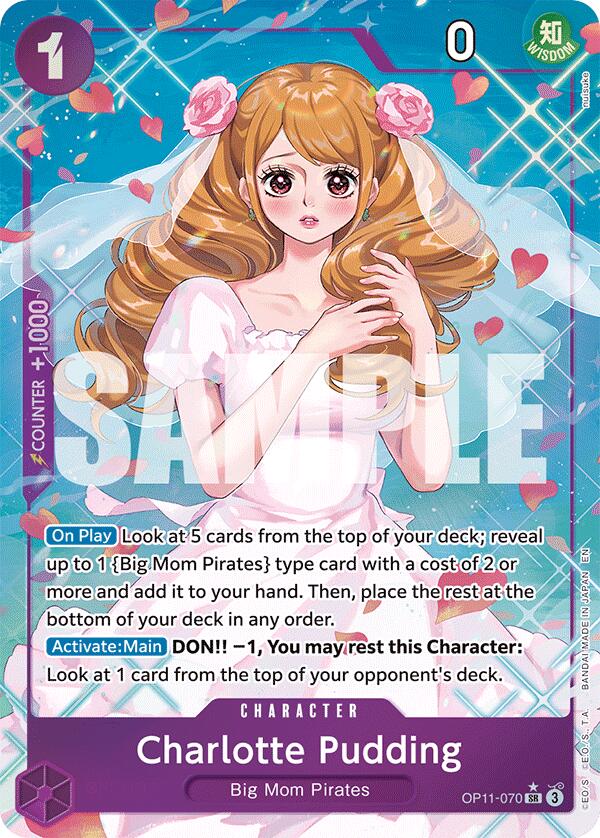 Charlotte Pudding (Alternate Art) [A Fist of Divine Speed] | Cards and Coasters CA