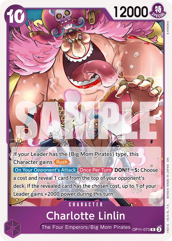 Charlotte Linlin [A Fist of Divine Speed] | Cards and Coasters CA