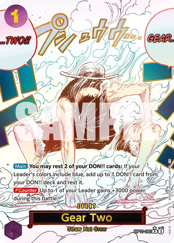 Gear Two (Alternate Art) [A Fist of Divine Speed] | Cards and Coasters CA