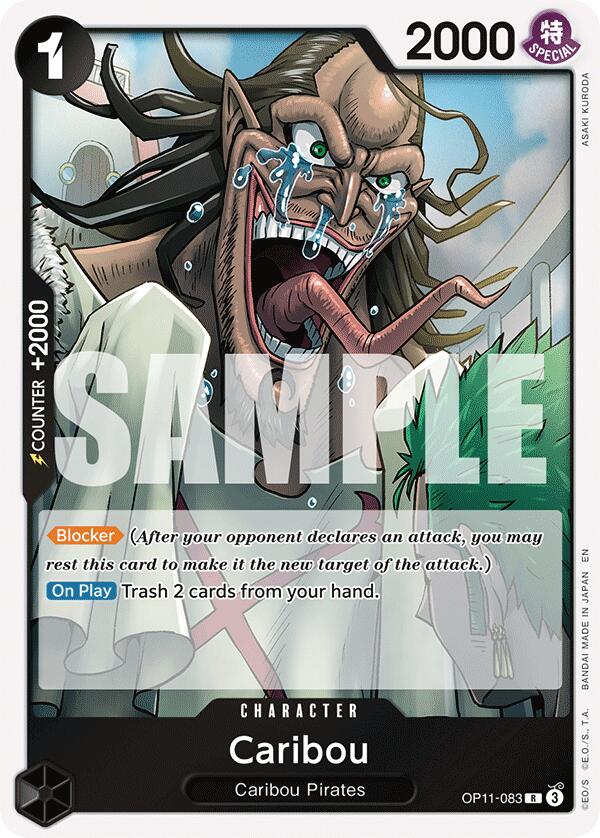 Caribou [A Fist of Divine Speed] | Cards and Coasters CA