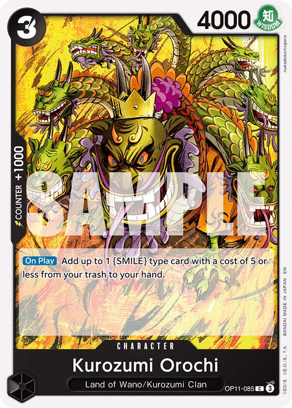 Kurozumi Orochi [A Fist of Divine Speed] | Cards and Coasters CA