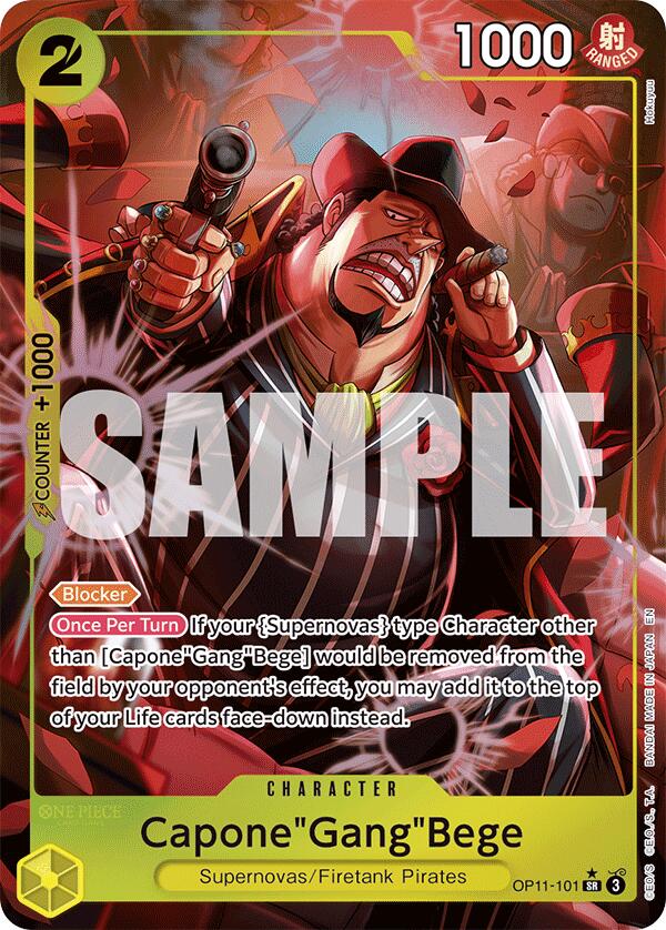 Capone"Gang"Bege (Alternate Art) [A Fist of Divine Speed] | Cards and Coasters CA