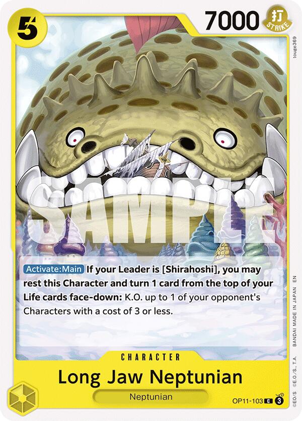 Long-Jaw Neptunian [A Fist of Divine Speed] | Cards and Coasters CA