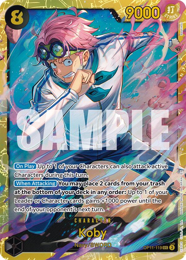 Koby (119) [A Fist of Divine Speed] | Cards and Coasters CA